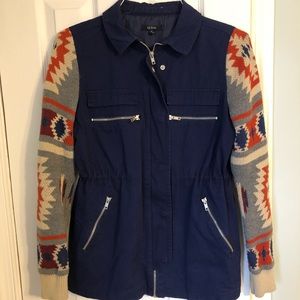 Quinn Jacket, Navy, Size S